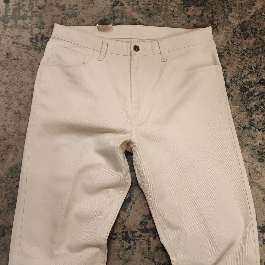 90s 오리지날 화이트탭 오프화이트 505데님팬츠 상품이미지3