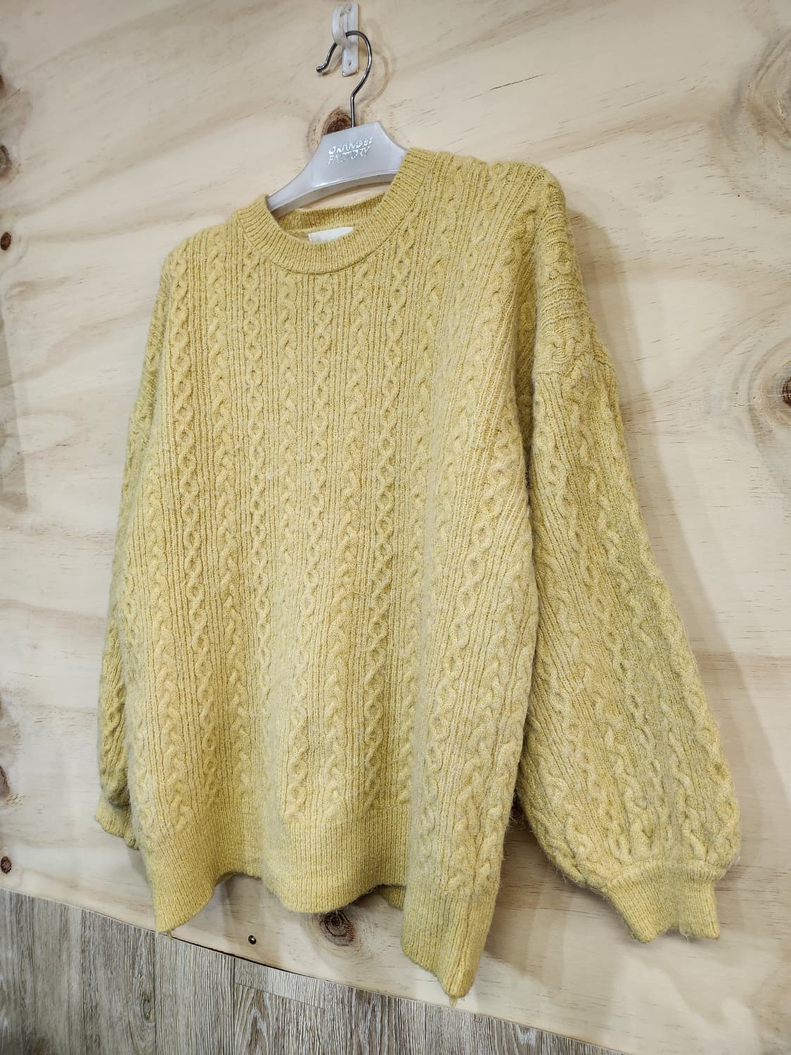 358) 여성 꽈배기 니트 상품이미지3