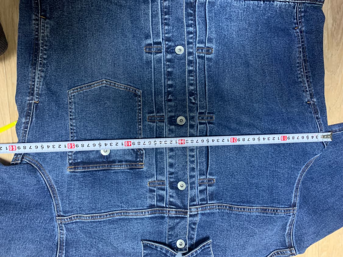 유니클로 타입1 데님자켓 라지 L 상품이미지6