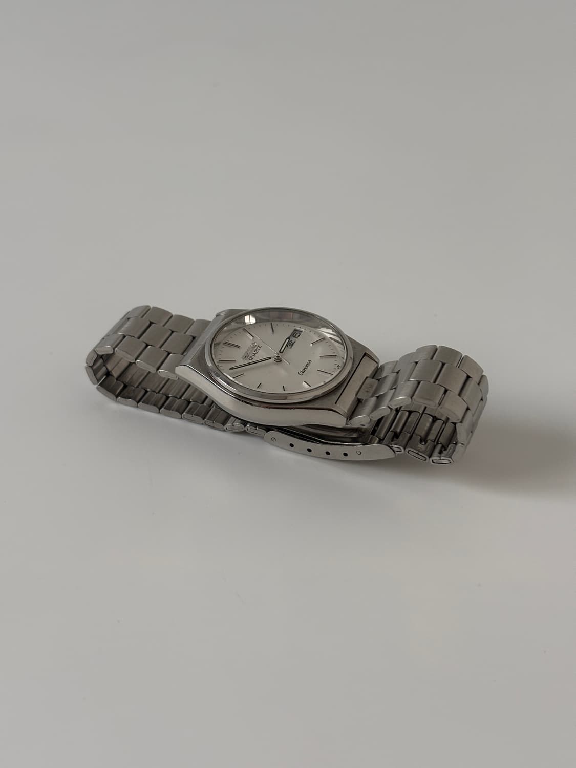 1980s Chronos Silver Quartz 상품이미지6