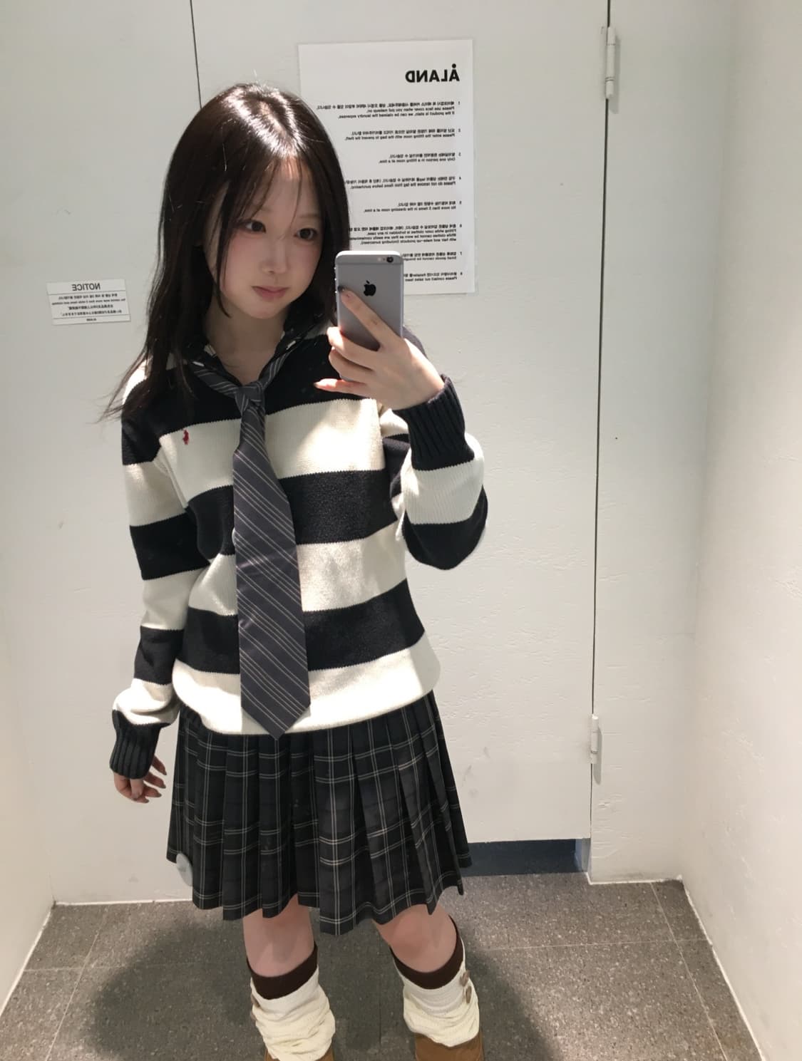 빈티지 폴로 스트라이프 코디세트  상품이미지2