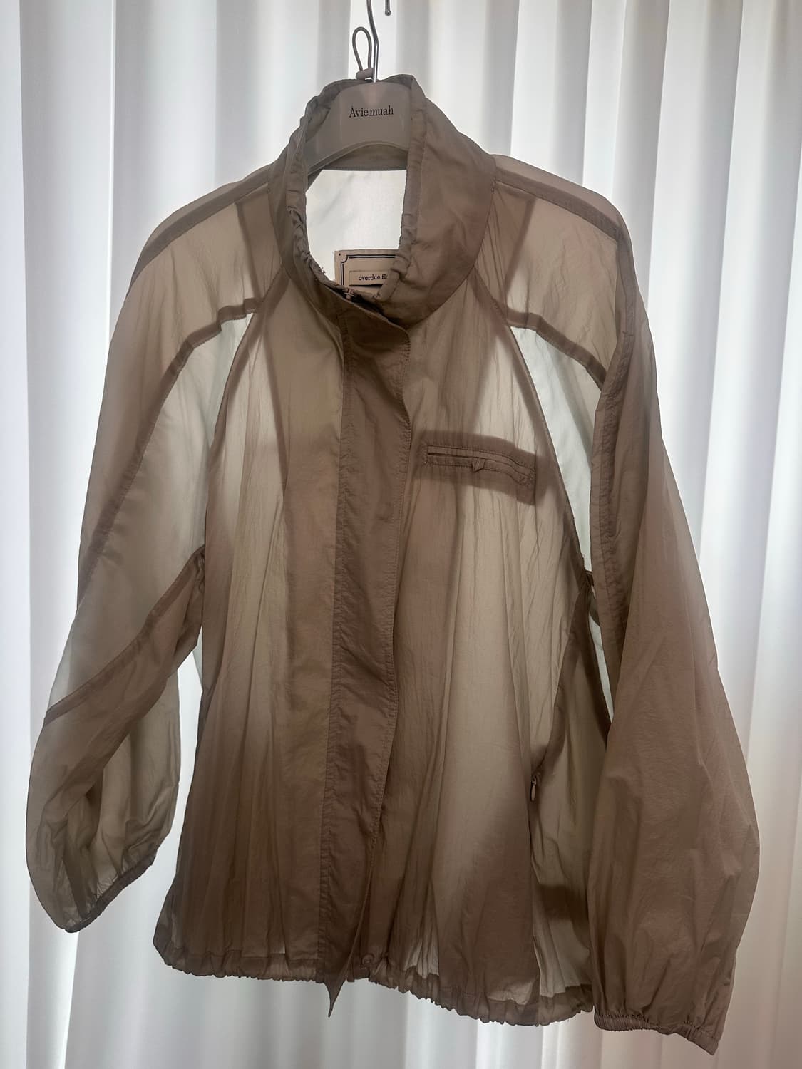 오버듀플레어 나일론 블루종 블루 상품이미지4