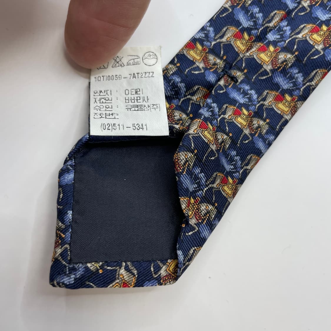 664) (BURBERRYS) 버버리 패턴 넥타이 상품이미지5
