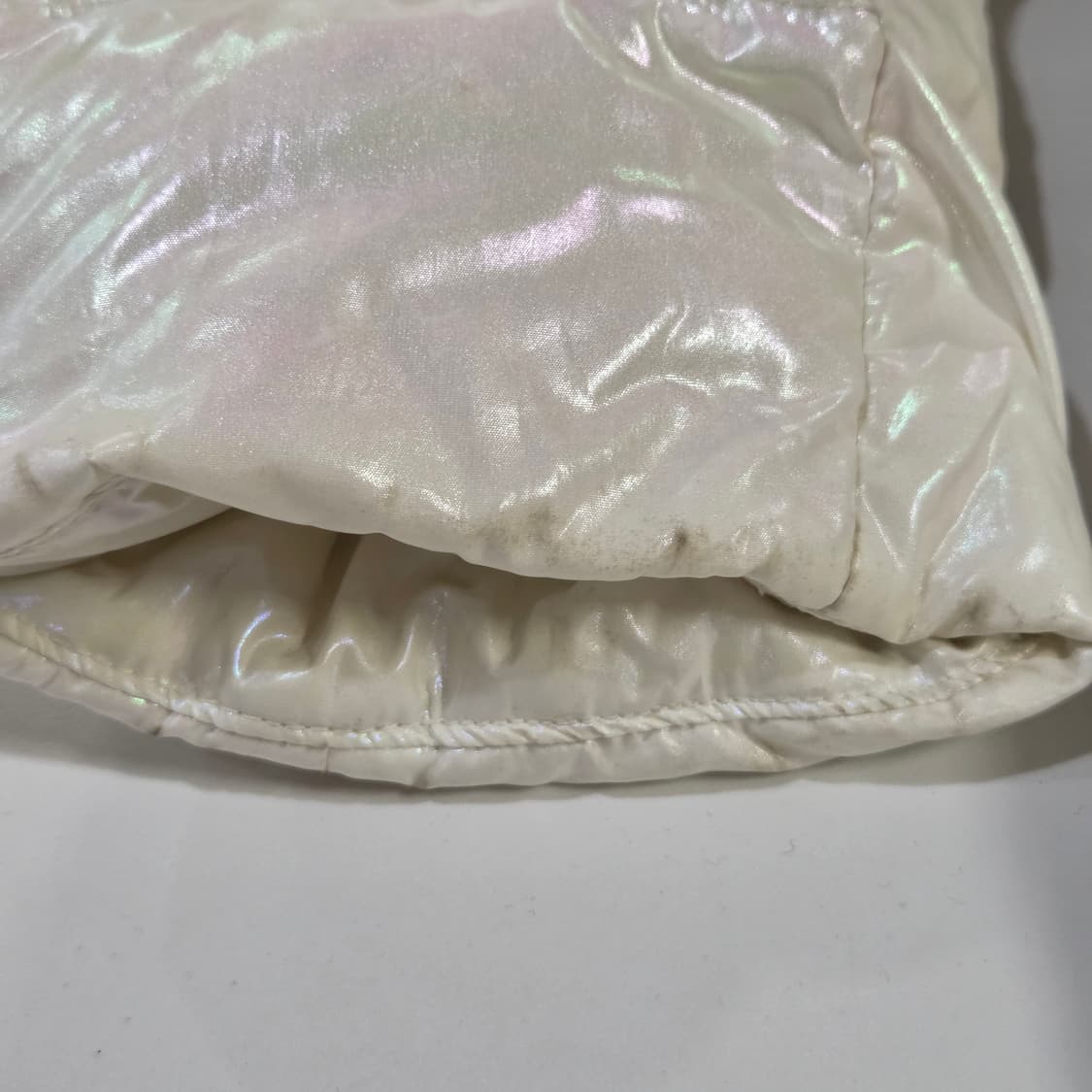 베네통 키즈 구스다운 롱패딩 130/7/8 상품이미지6