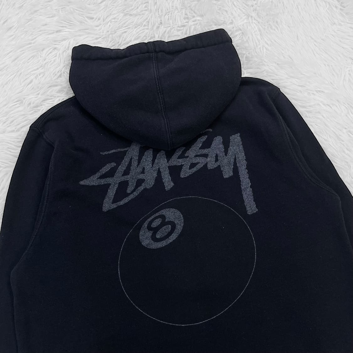 스투시 Stussy 8볼 후드집업 블랙 상품이미지4