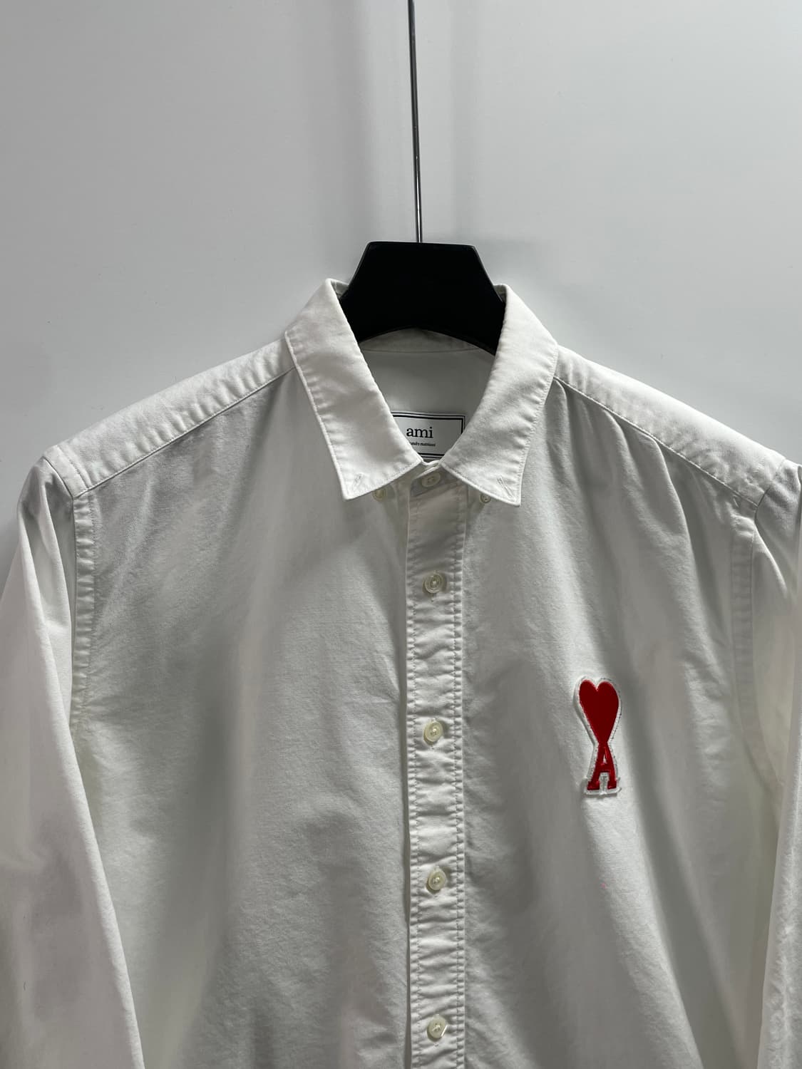 아미 하트로고 옥스포드 셔츠 (on.16) 상품이미지2