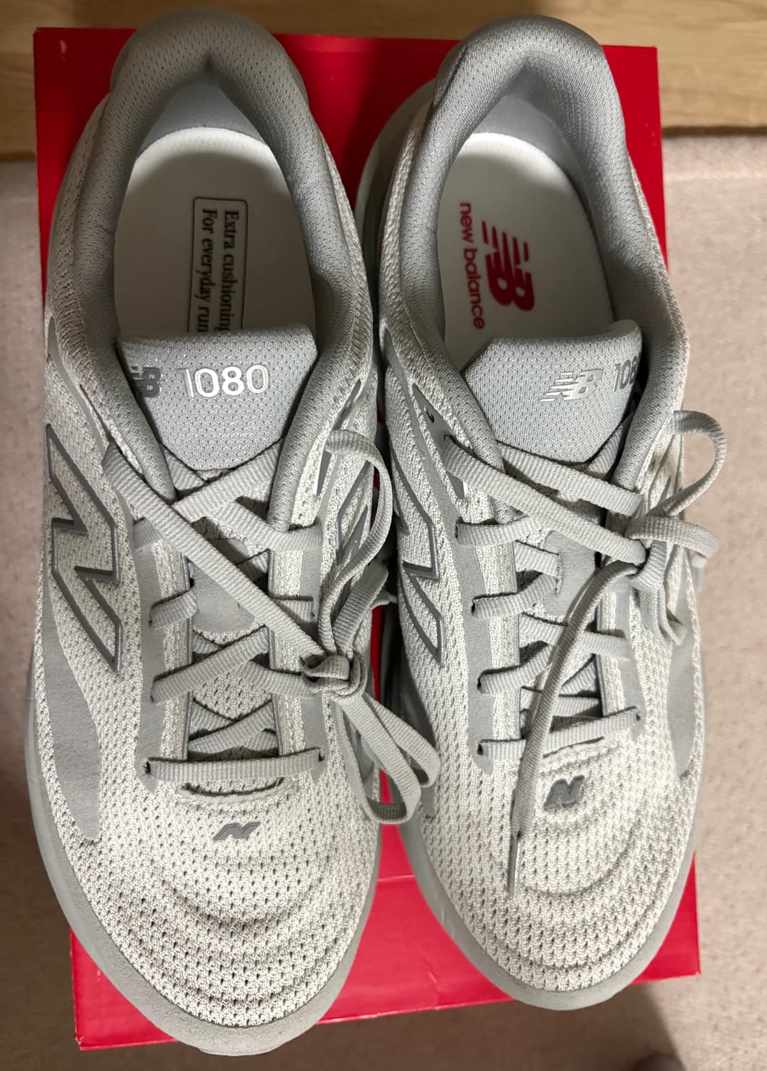 뉴발란스 1080v15 러닝화 그레이 / 285 상품이미지7