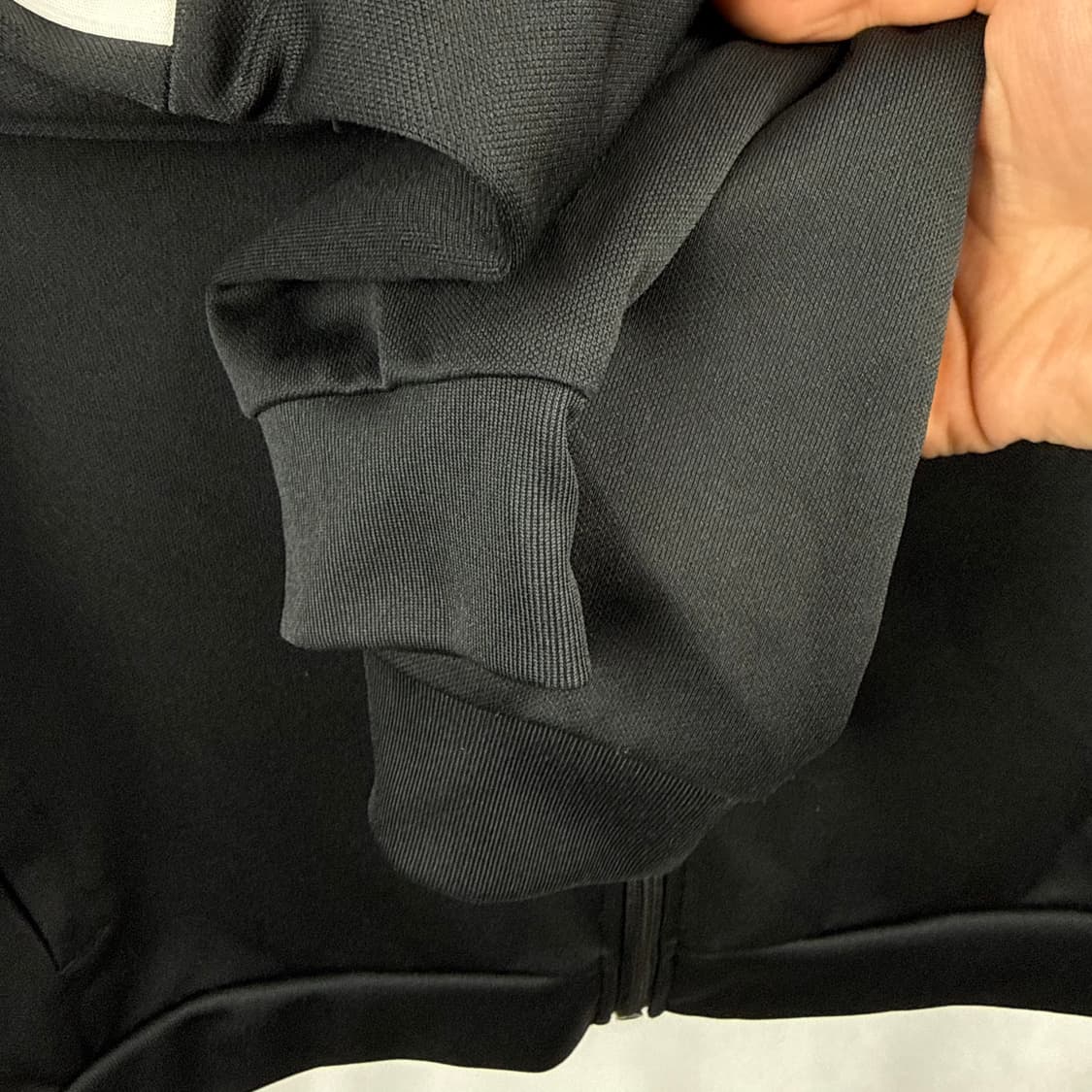 (150) 아디다스 키즈/우먼스 세레노 트랙탑 져지 블랙 상품이미지4