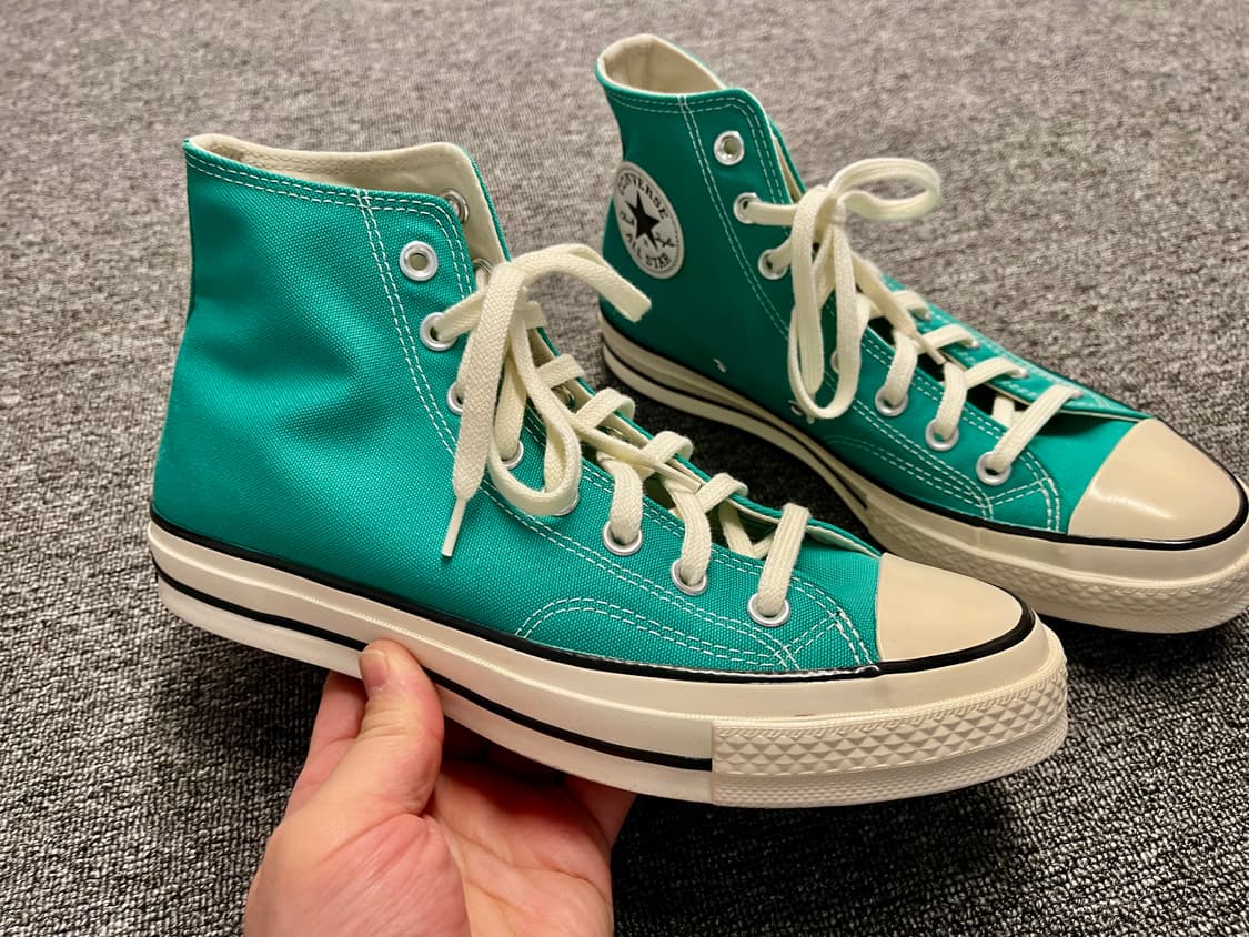 [260] 컨버스 척테일러 70s 하이 에메랄드 상품이미지4