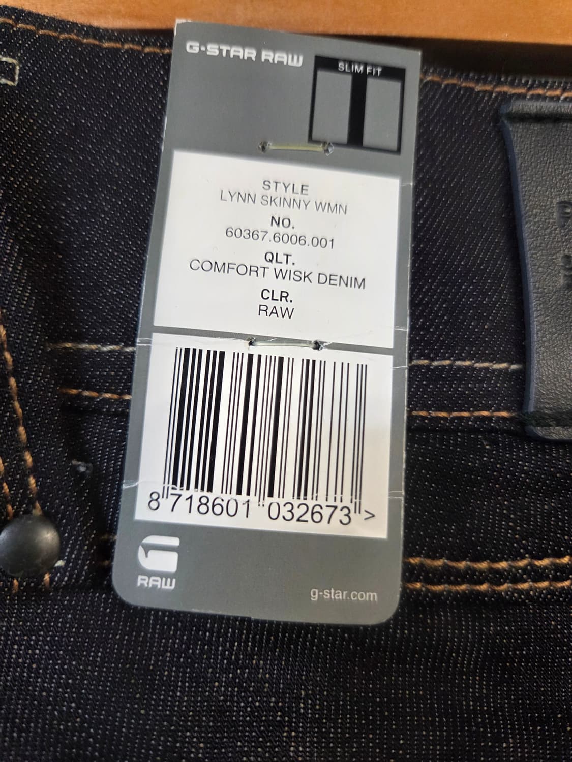 G-STAR RAW 다크 데님 청바지(24/25/26) 상품이미지7