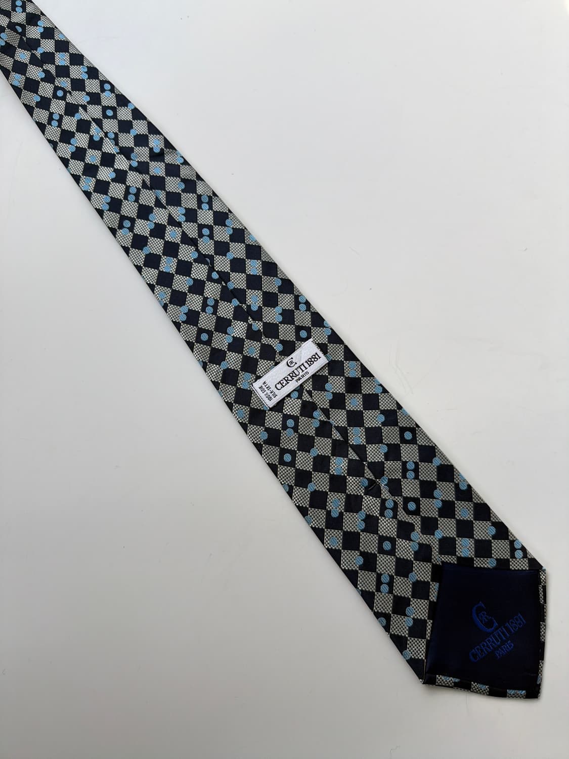 세루티1881 (CERRUTI1881) 실크 넥타이 9cm 상품이미지3