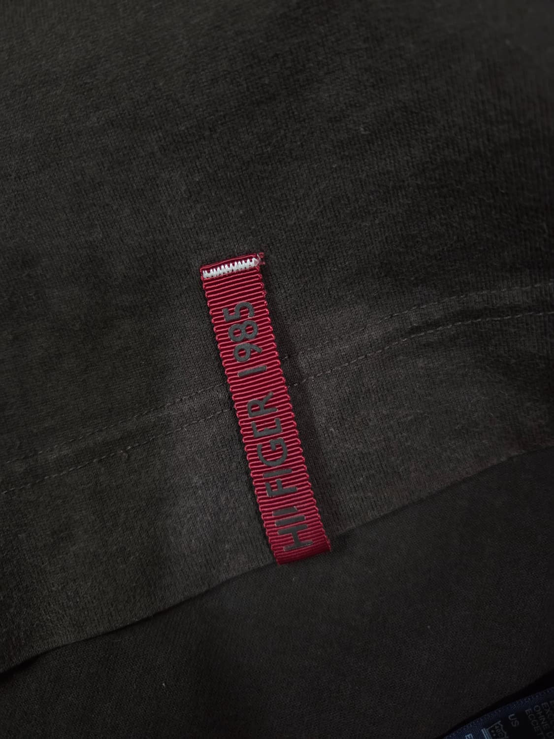 타미 힐피거 초코 브라운 롱 슬리브 티셔츠 상품이미지5