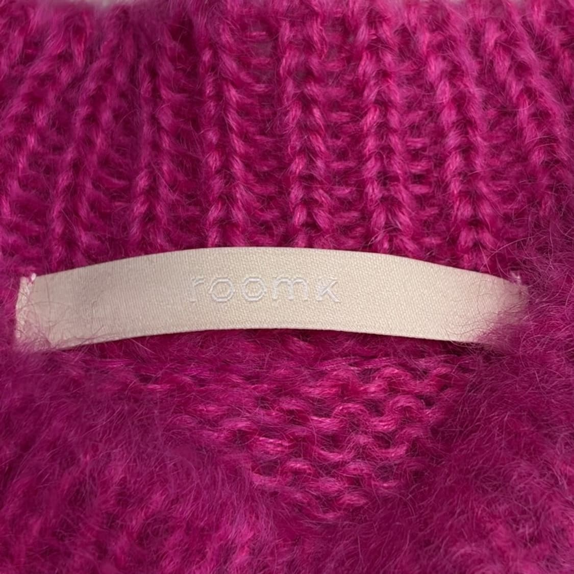 ROOMK 모헤어 니트 스웨터 핑크 F 상품이미지4