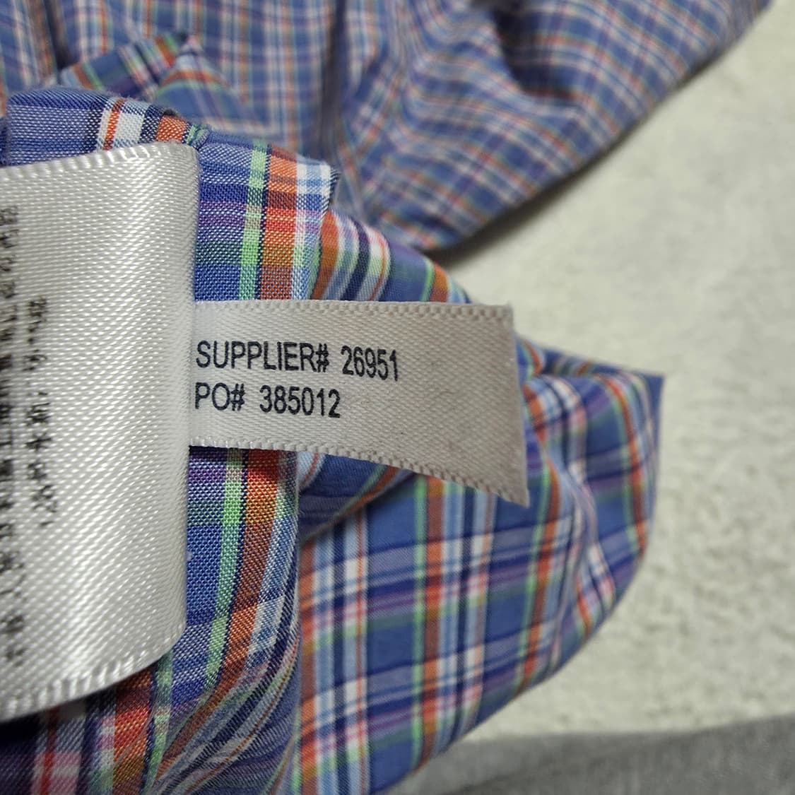 (S)폴로 랄프로렌 체크 반팔 셔츠 상품이미지6