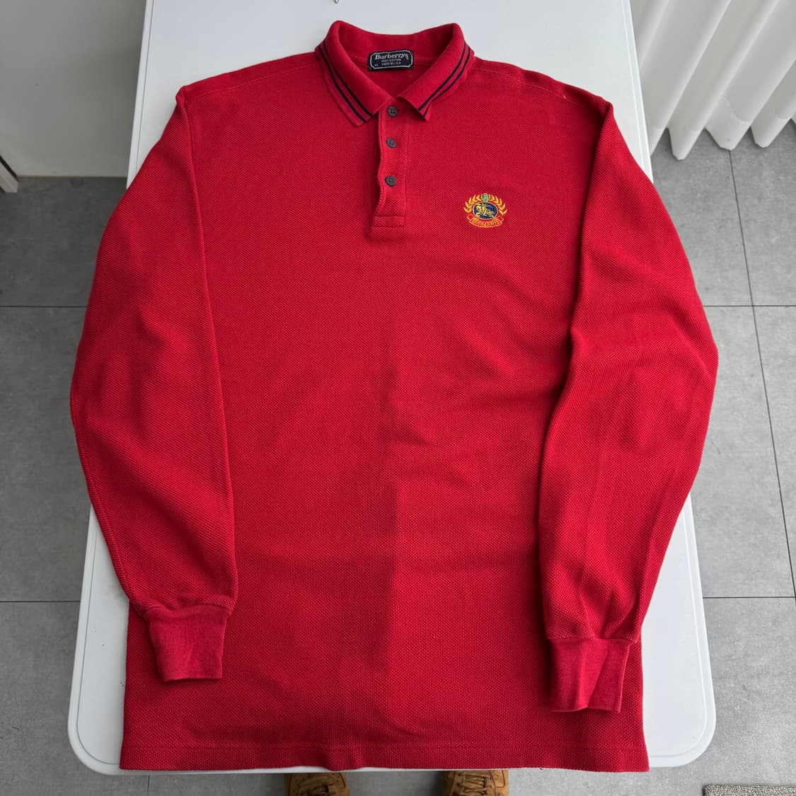 버버리 긴팔 카라티  상품이미지2