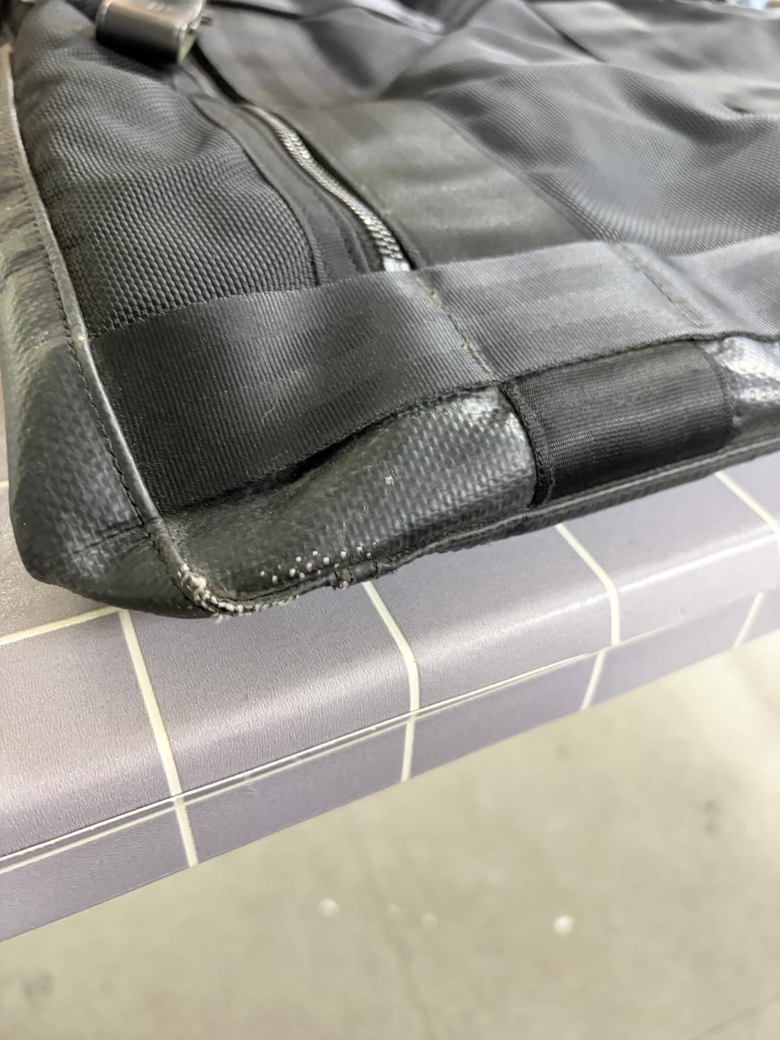 포터 PORTER 히트 투웨이 토트백 블랙(일본매장구매) 상품이미지4