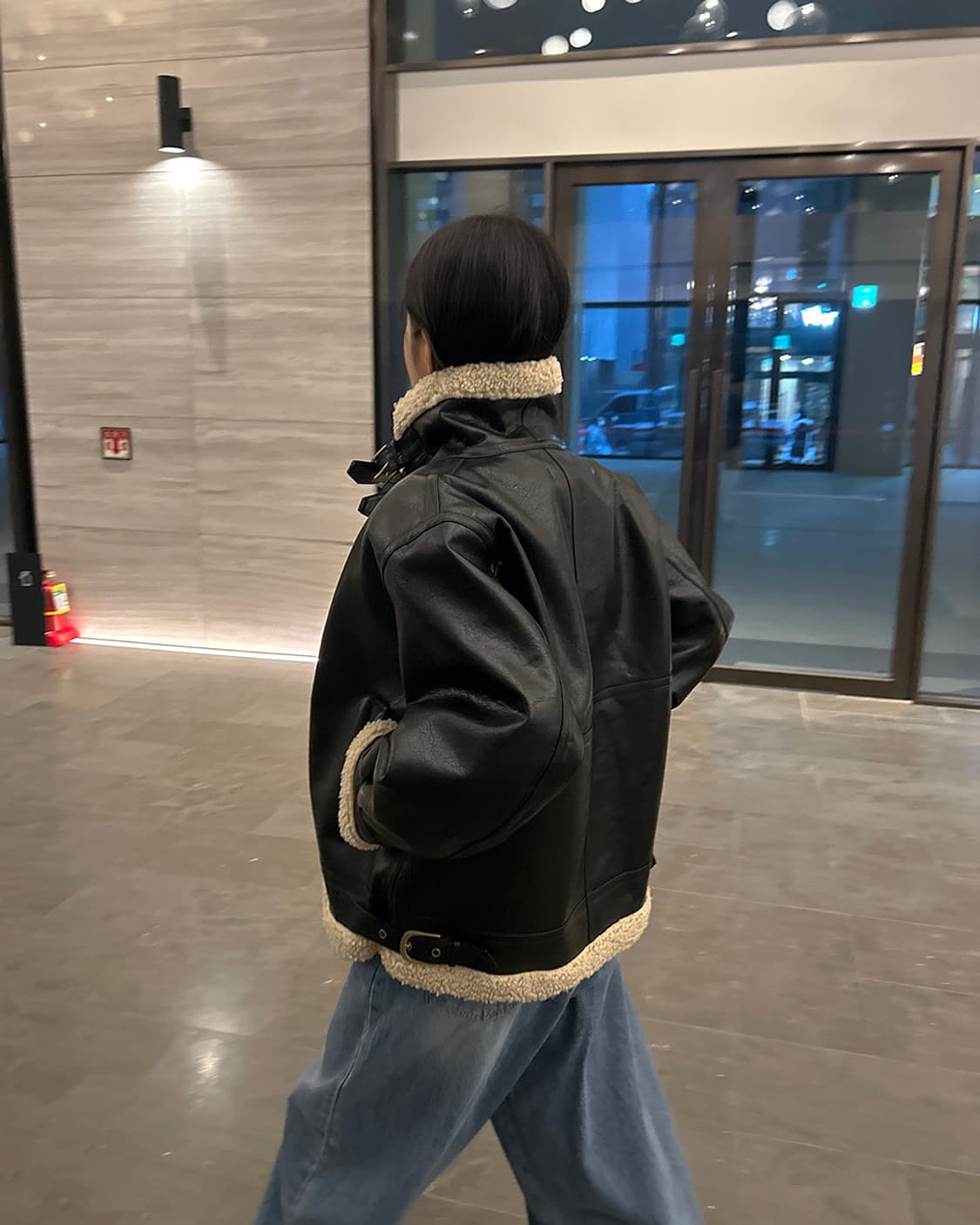 포터 빈티지 무스탕 상품이미지1