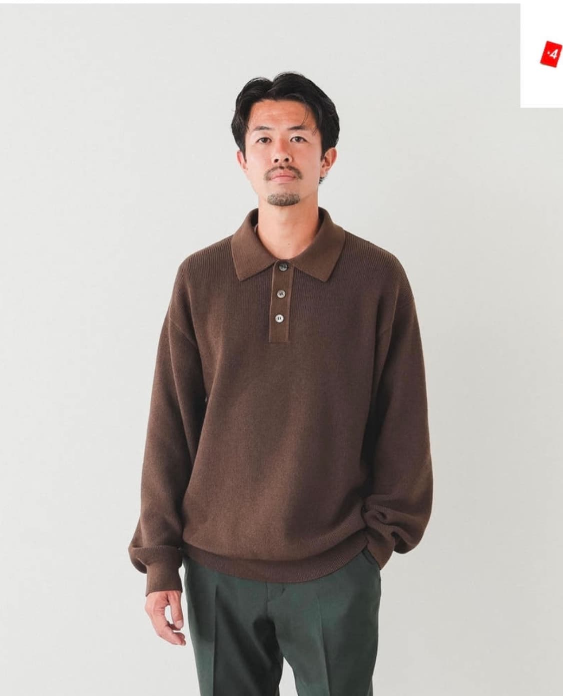 BEAMS 니트L 상품이미지1