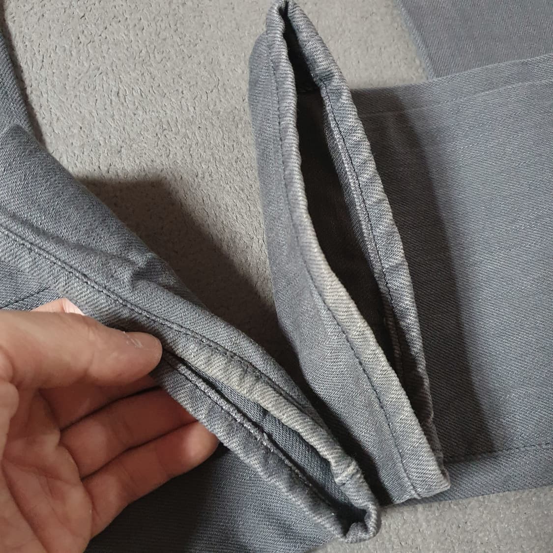 스톤아일랜드 그레이 데님 팬츠 33 상품이미지8