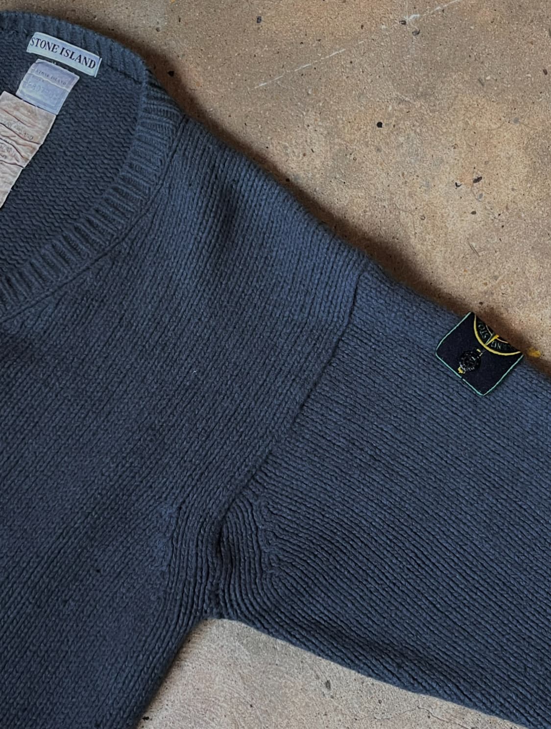 [M]92AW 스톤아일랜드 아카이브 브이넥 니트 상품이미지6