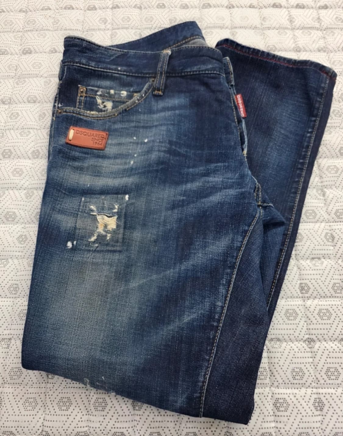 디스퀘어드2 데미지 청바지 50 상품이미지3