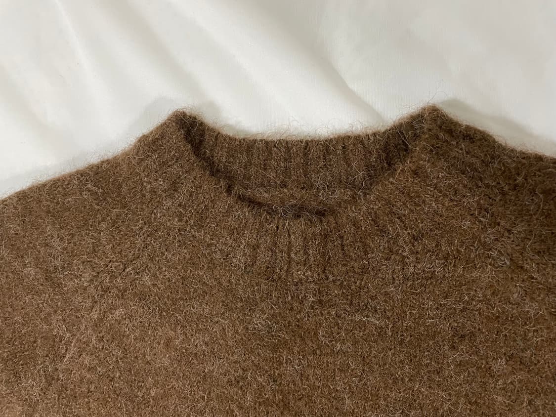 브라운 니트 상품이미지4