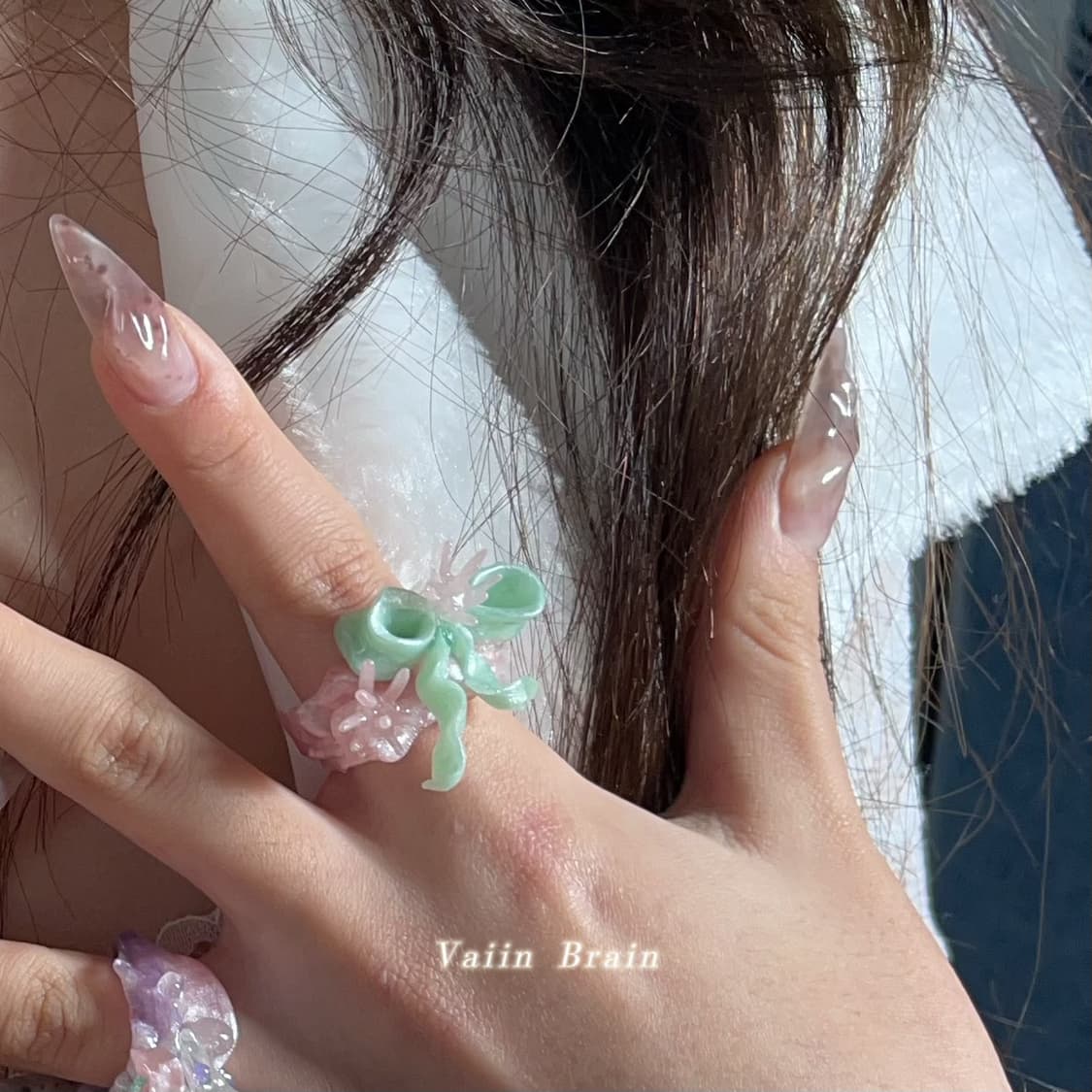 ⋆౨ৎ˚⟡˖ ࣪리본산호초 ring ୨୧ ∴∵∴ 상품이미지4