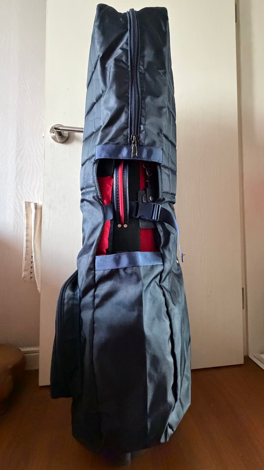 [새상품] 캘러웨이 Callaway 블랙 골프 스탠드백 항공커버 여행 상품이미지7