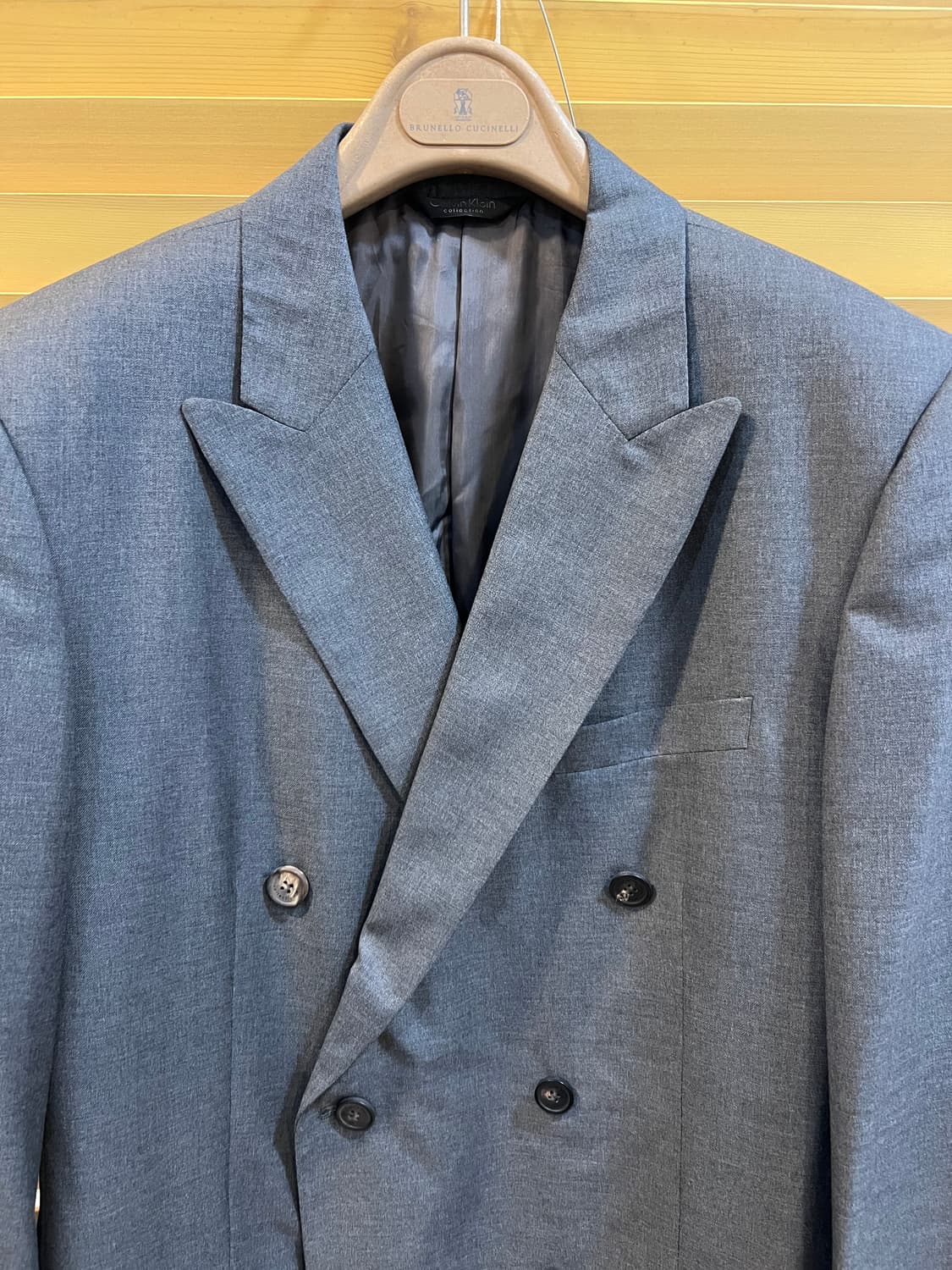 캘빈클라인  남성 그레이 울정장셋업 
 상품이미지5