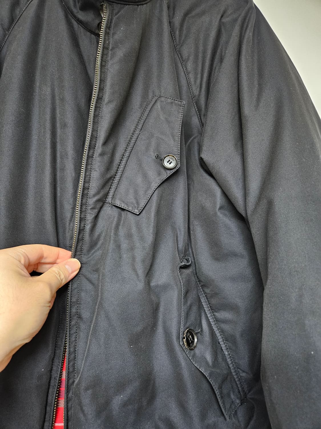 바라쿠타 g9 프리마로프트 블랙 자켓 상품이미지2