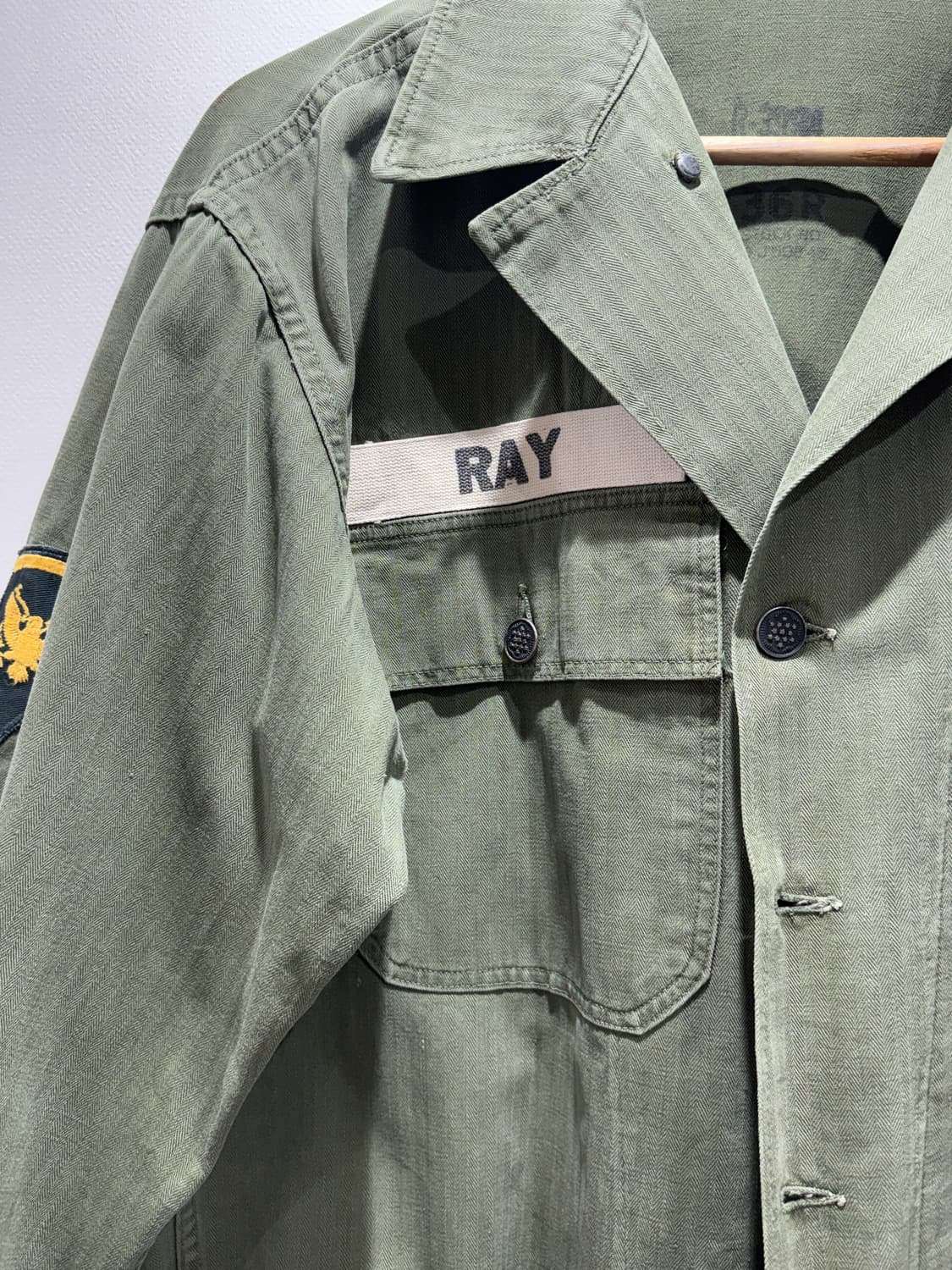 4-50s 오리지널 M-47 HBT 셔츠 (36R) 상품이미지3