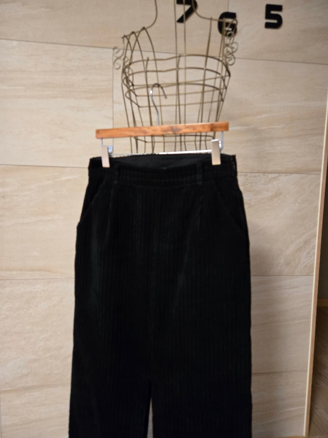 [64] TIME 타임 코듀로이 트임 롱 스커트 2022  상품이미지2