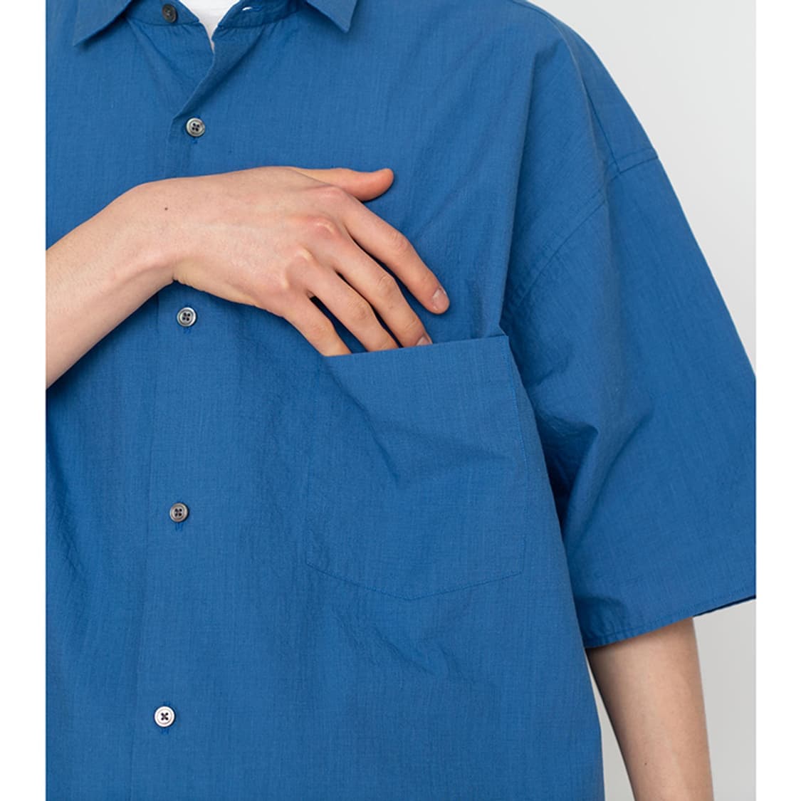 나나미카 OOAL H/S 윈드셔츠 XL 상품이미지5