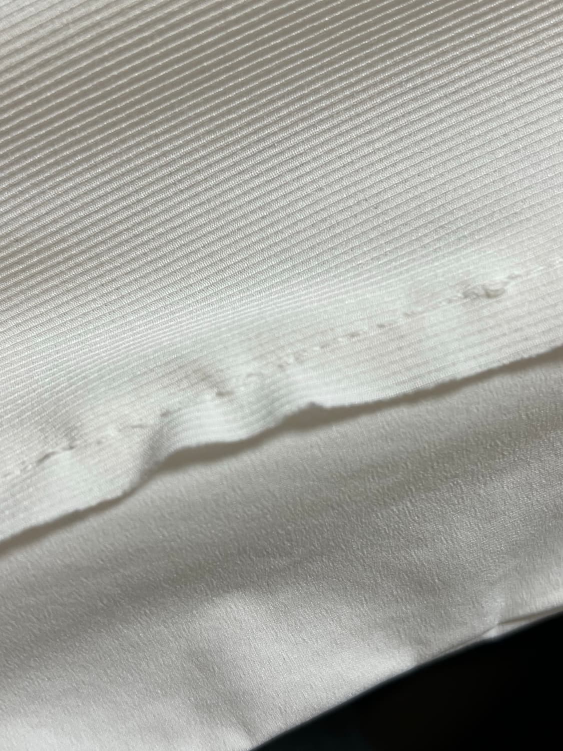 [NACHE] TIE JERSEY SHIRT ZIP-UP WHITE 상품이미지4