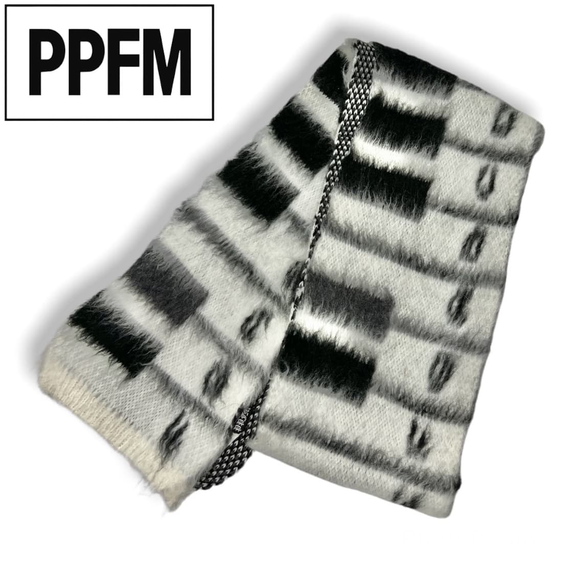 Ppfm 건반 앙고라 머플러 상품이미지1
