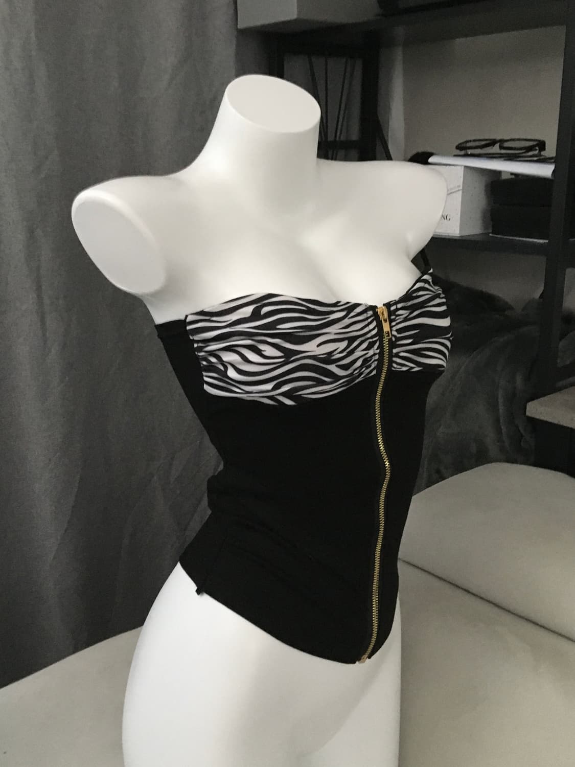 ༒ Zebra Ring Top 상품이미지3