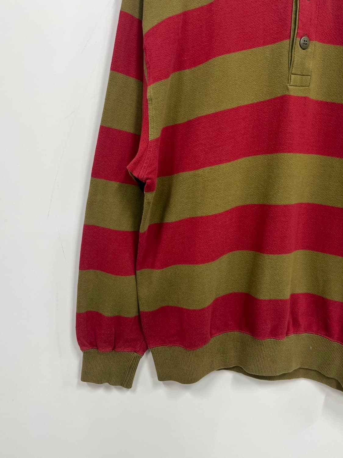 라코스테 스트라이프 빈티지 카라 롱 슬리브 상품이미지3