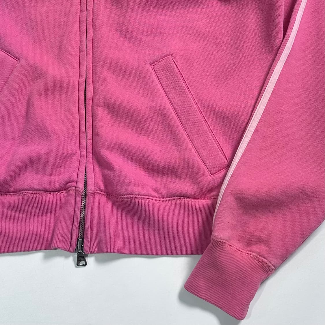 폴로 진스 핑크 스웻 집업 상품이미지4