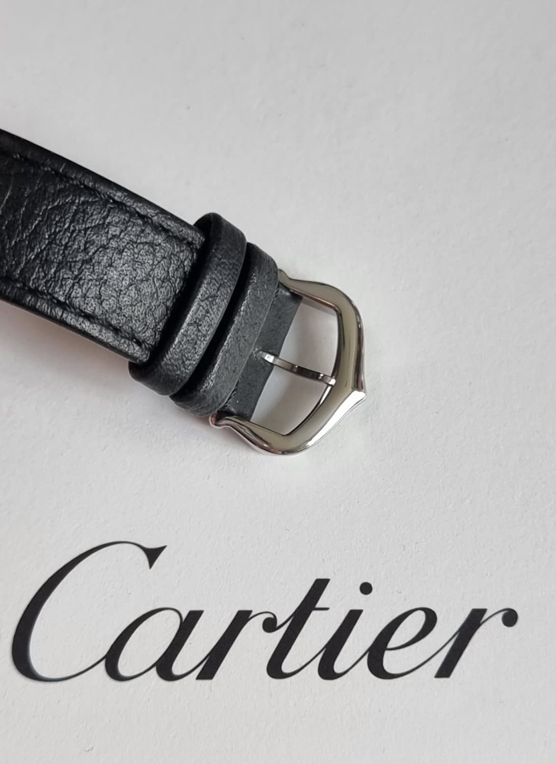 까르띠에 신형 탱크 머스트 스틸 S 쿼츠 여성시계 24년 상품이미지6