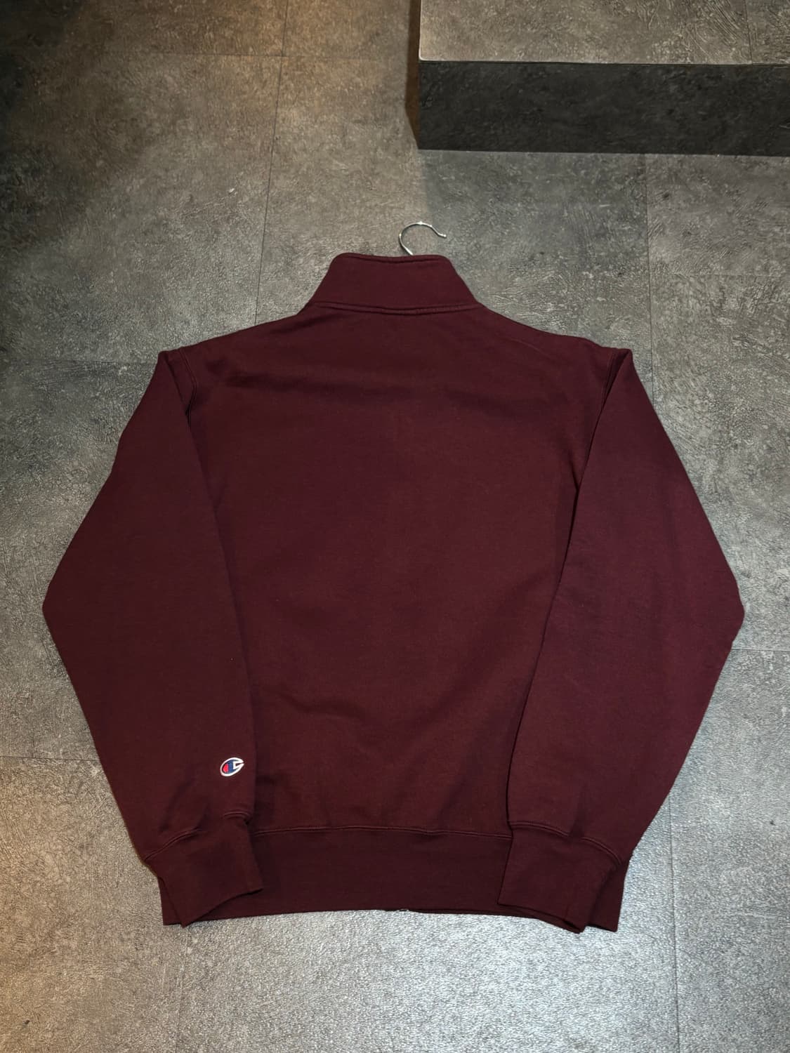 챔피온 버건디 집업 자켓 M사이즈 상품이미지3