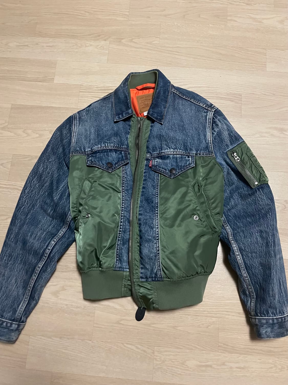 리바이스 하이브리드 ma-1 상품이미지1