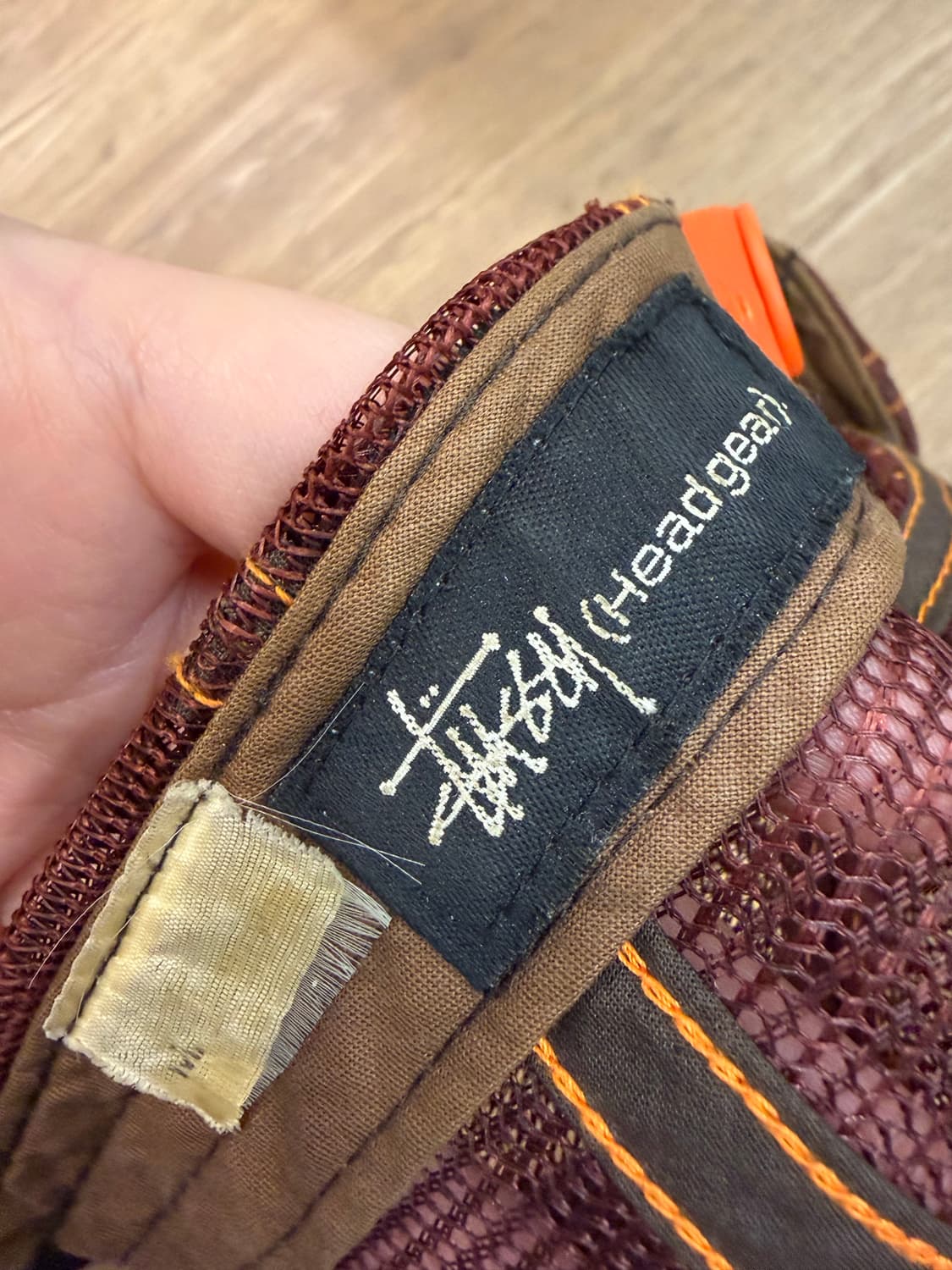 올드 스투시 메쉬캡 상품이미지3