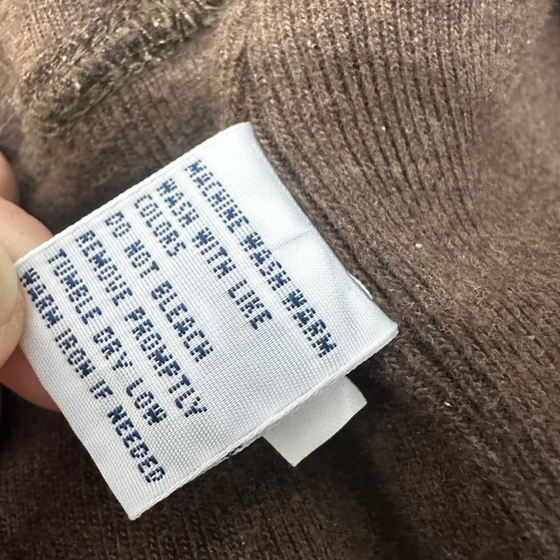 POLO 폴로 랄프로렌 목폴라 니트 브라운 L 상품이미지7