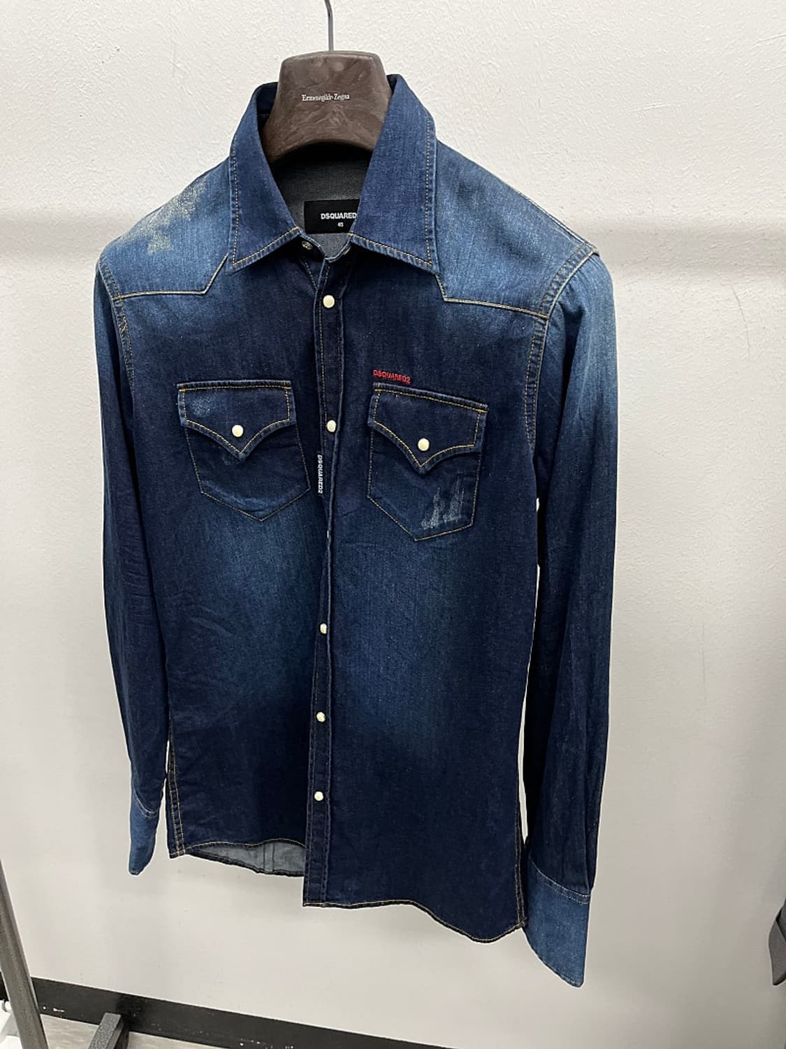 95) 디스퀘어드 로고 데님셔츠  상품이미지5
