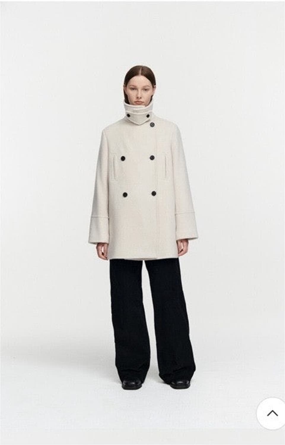 버뮬라 울 피코트 아이보리 상품이미지2