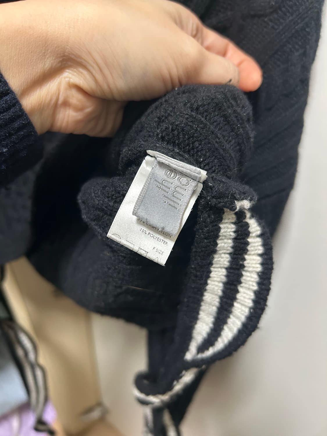 더일마 스트랩 니트 상품이미지5