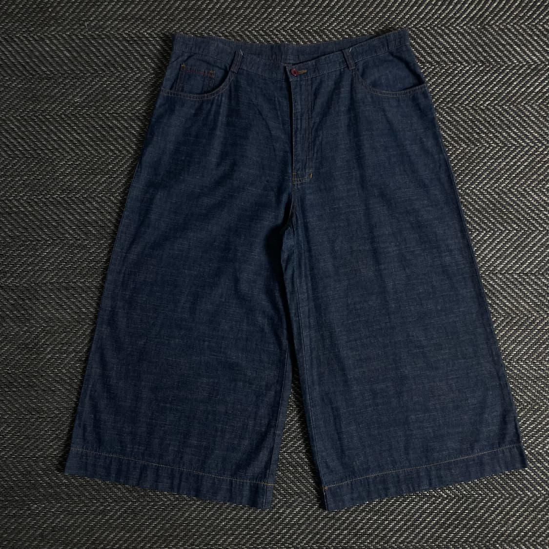 00s Y2K 빈티지 데님 버뮤다 팬츠o 3330 상품이미지1