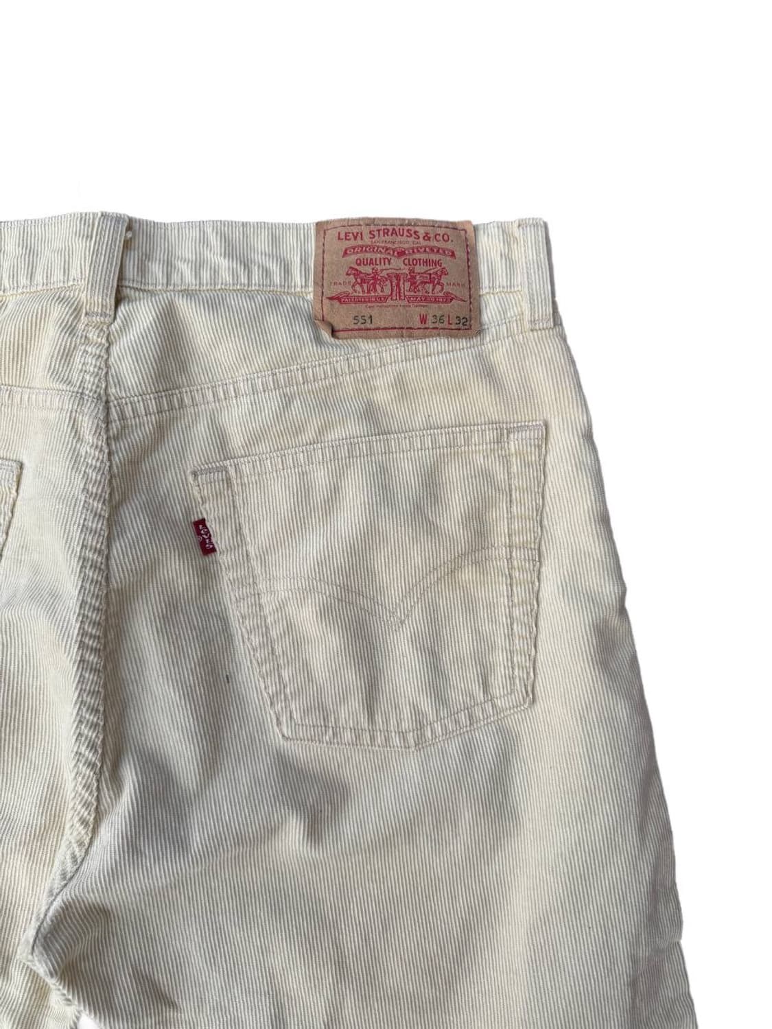 Levis 551 corduroy pants (34-35) 상품이미지5