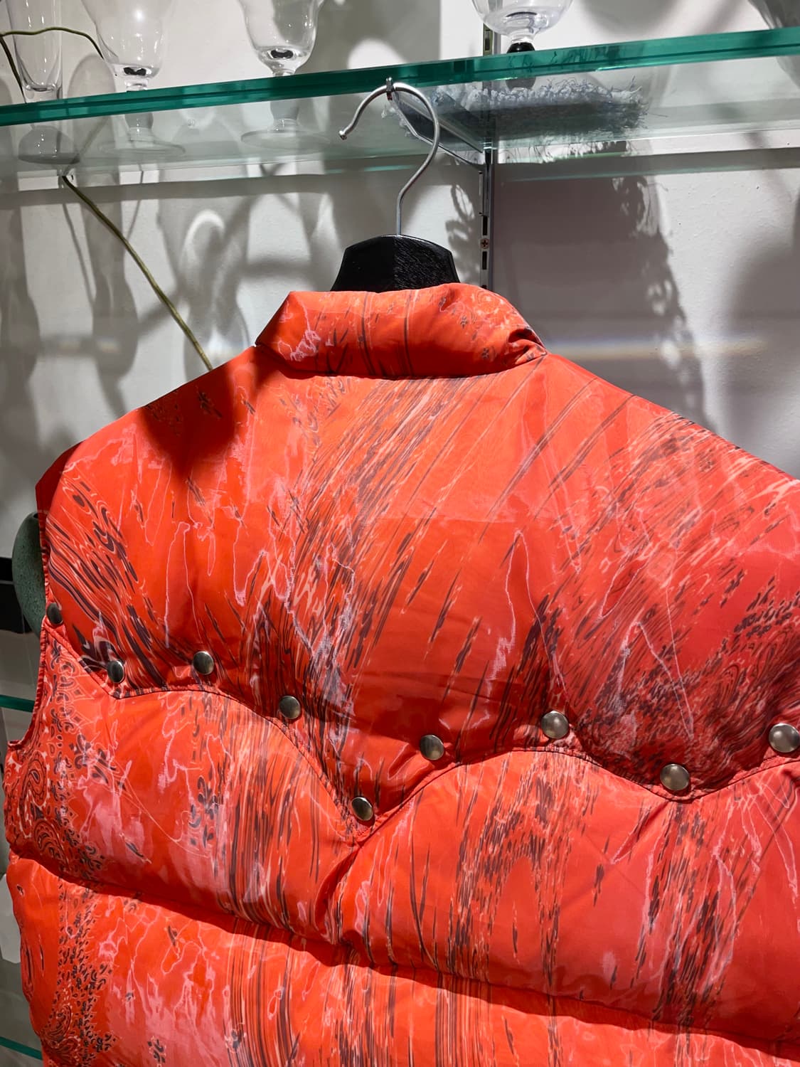 MASU awmarbel bandana puffer vest 상품이미지7