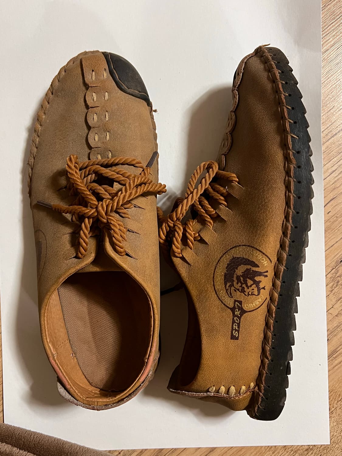 스웨이드 빈티지 수제화 상품이미지2